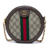 Gucci Mini GG Supreme Web Ophidia Round Crossbody Secondhand