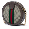 Gucci Mini GG Supreme Web Ophidia Round Crossbody Secondhand