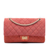 Chanel Tricolor Quilted Denim Reissue 2.55 Double Flap 227 Secondhand