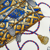 Hermès Les Tambours Silk Scarf 90 Secondhand