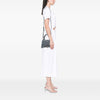 Balenciaga Small BB Monogram Denim Hourglass Top Handle Bag Secondhand