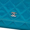 Chanel CC Quilted Patent Wallet on Chain Secondhand