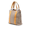 Gucci Large GG Canvas Bamboo Libeccio Tote Secondhand