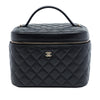 Chanel Medium CC Quilted Caviar Vanity Case Secondhand