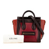 Secondhand Celine Nano Tricolor Leather Luggage Tote