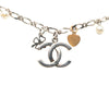 Chanel CC Brass and Gold Plated Faux Pearl Lucky Charm Necklace Secondhand