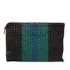Bottega Veneta Tricolor Nappa Intrecciato Clutch Secondhand