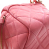 Chanel Quilted Lambskin Cube Chain Wristlet Case Secondhand