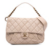 Chanel Medium Quilted Caviar Coco Pleats Messenger Flap Secondhand