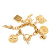 Chanel Gold Plated Lucky Charms Bracelet Secondhand