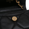 Chanel Lambskin 19 Flap Coin Purse With Chain Secondhand