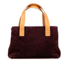 Celine C Macadam Suede Handbag Secondhand