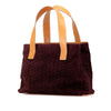 Celine C Macadam Suede Handbag Secondhand