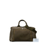Prada Large Canvas Canapa Bijoux Satchel Secondhand