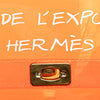 Secondhand Hermès Vinyl Souvenir De L Exposition Kelly Handbag