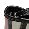 Secondhand Balenciaga Small Lambskin Barbes East West Striped Shopper Tote