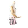 Secondhand Balenciaga Small Lambskin Barbes East West Striped Shopper Tote