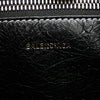 Secondhand Balenciaga Small Lambskin Barbes East West Striped Shopper Tote