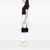 Chanel CC Medium Woven Crochet Knit Single Flap Secondhand