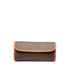 Celine Macadam Coated Canvas Clutch Secondhand