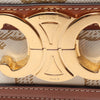 Celine Teen Triomphe Coated Canvas and Calfskin Triomphe Crossbody Secondhand