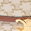 Celine Teen Triomphe Coated Canvas and Calfskin Triomphe Crossbody Secondhand
