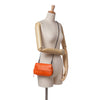Secondhand Bottega Veneta Leather Intrecciomirage Butterfly Chain Flap Crossbody