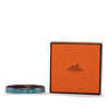 Hermès Narrow Dolphin Enamel Bangle 65 Secondhand