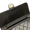 Chanel Medium CC Quilted Lambskin Single Flap Secondhand
