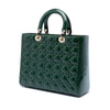 Dior Large Patent Cannage Lady Dior Secondhand