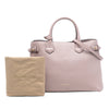 Burberry Medium Leather and House Check Banner Satchel Secondhand