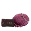 Gucci Mini Pebbled Calfskin Soho Chain Crossbody Secondhand