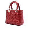 Secondhand Dior Medium Lambskin Cannage Lady Dior