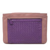 Bottega Veneta Bicolor Nappa Intrecciato Wristlet Clutch Secondhand