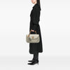 Gucci Large Speckled Leather New Bamboo Top Handle Bag Secondhand