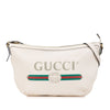Gucci Leather Logo Half Moon Crossbody Secondhand