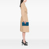 Saint Laurent Textured Leather Chyc Ligne Clutch Secondhand