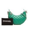 Chanel Small Quilted Lambskin Chain Around Hook Hobo Bag Secondhand