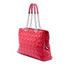 Dior Large Patent Cannage Soft Zipped Lady Dior Shopping Tote Secondhand
