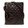 Chanel Quilted Lambskin Cambon Ligne Flat Crossbody Secondhand