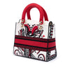 Dior Medium Embroidered Canvas Cupidon Lady D Lite Secondhand