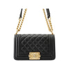 Chanel Small Quilted Caviar Boy Flap Secondhand