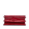 Saint Laurent Medium Croc Embossed Leather Sunset Crossbody Secondhand