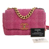 Chanel Medium Tweed 19 Flap Secondhand