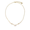 Dior Gold Plated Clair D Lune Necklace Secondhand