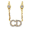 Dior Gold Plated Clair D Lune Necklace Secondhand