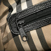 Secondhand Burberry Leather Boston Bag