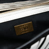 Fendi Joshua Vides California Sky Medium Embossed Leather Baguette Satchel Secondhand