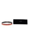 Hermès Narrow Caleche Enamel Bracelet 65 Secondhand
