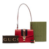 Gucci Small Leather Sylvie Web Satchel Secondhand